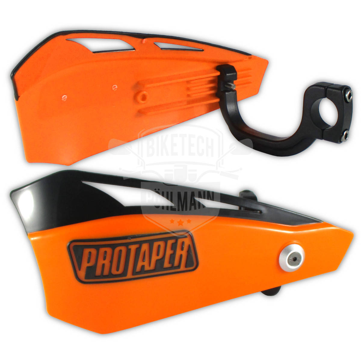 Handprotektoren Satz ProTaper orange, Universal, inkl. Montagesatz
