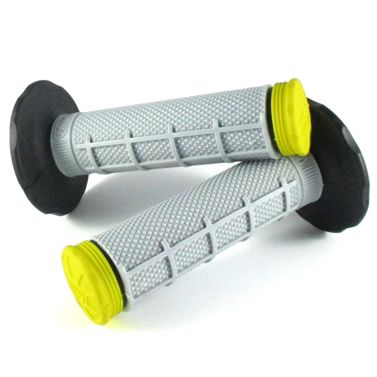 Lenkergriffe TRI DENSITY Half Waffle, Gelb, für MX Lenker