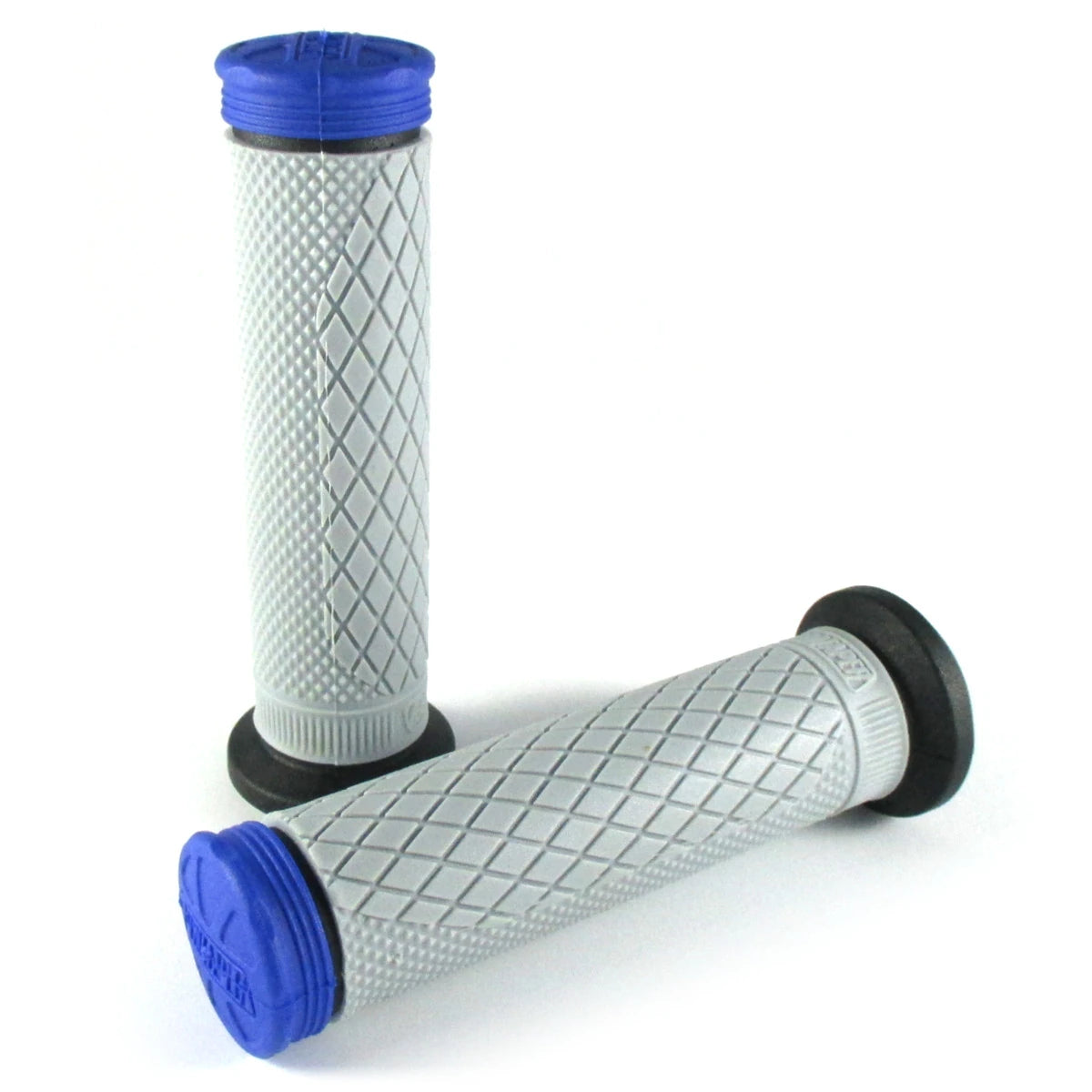 Lenkergriffe TRI DENSITY Full Diamond, Blau, für Quad & ATV Lenker