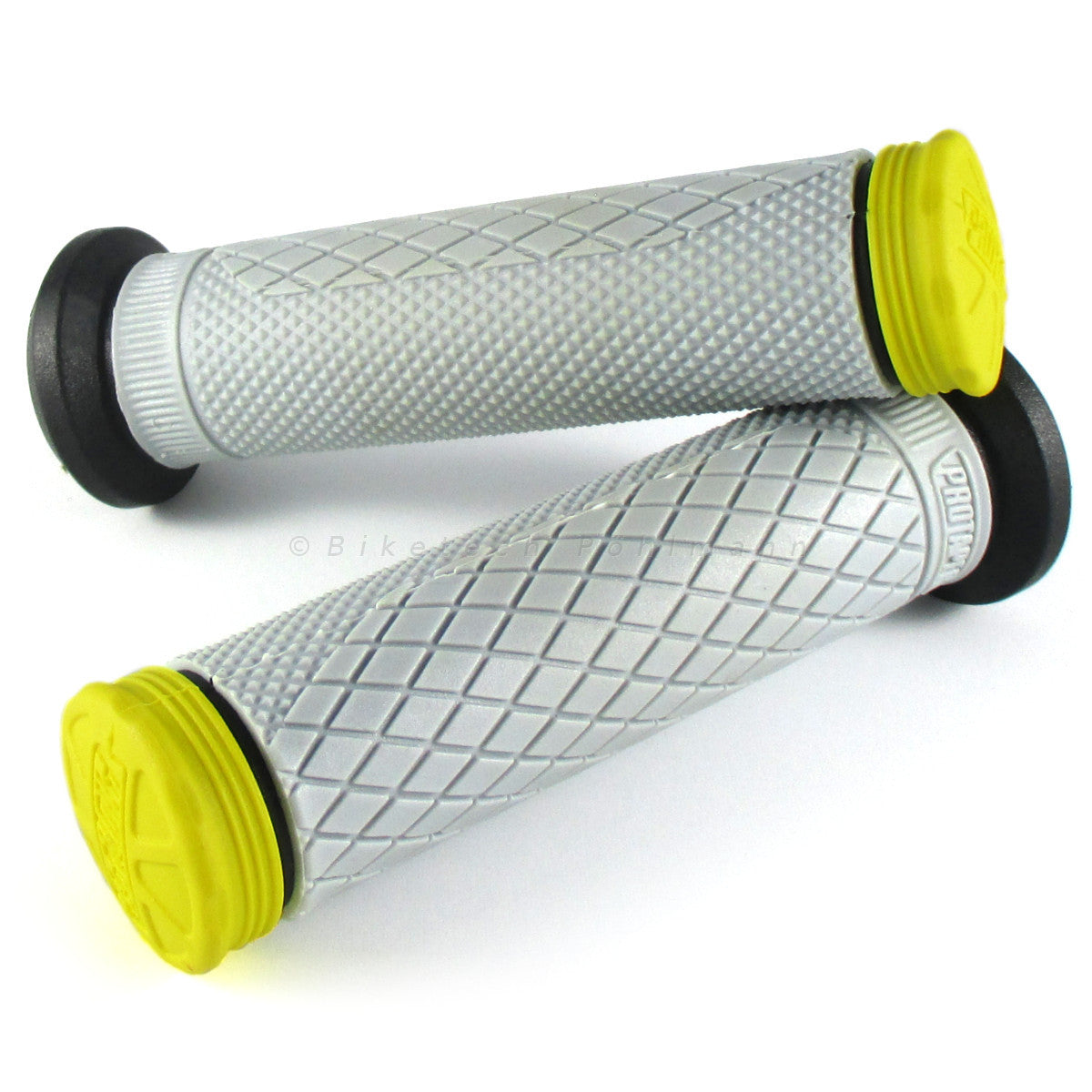 Lenkergriffe TRI DENSITY Full Diamond,  gelb, für Quad & ATV Lenker