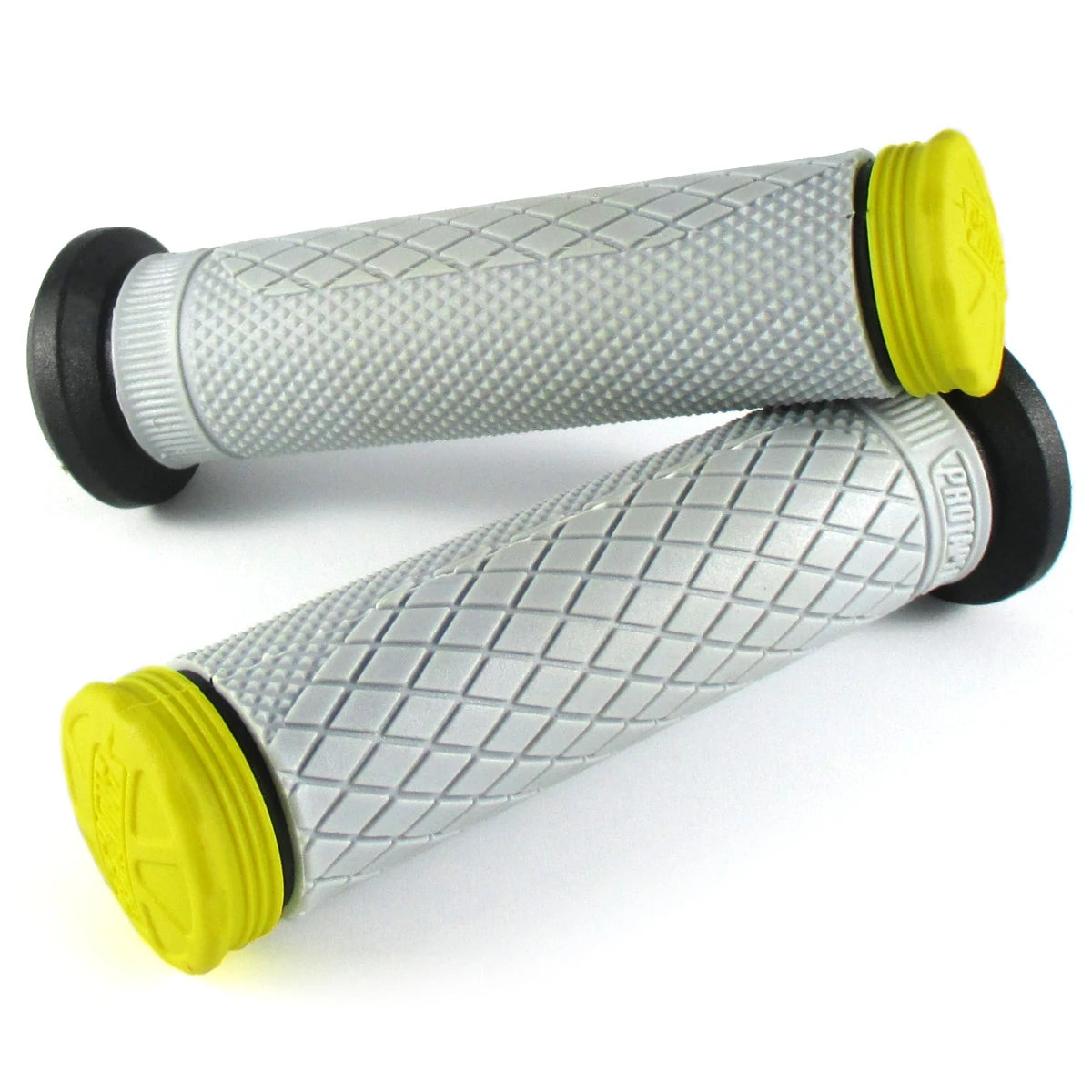 Lenkergriffe TRI DENSITY Full Diamond, Gelb, für Quad & ATV Lenker