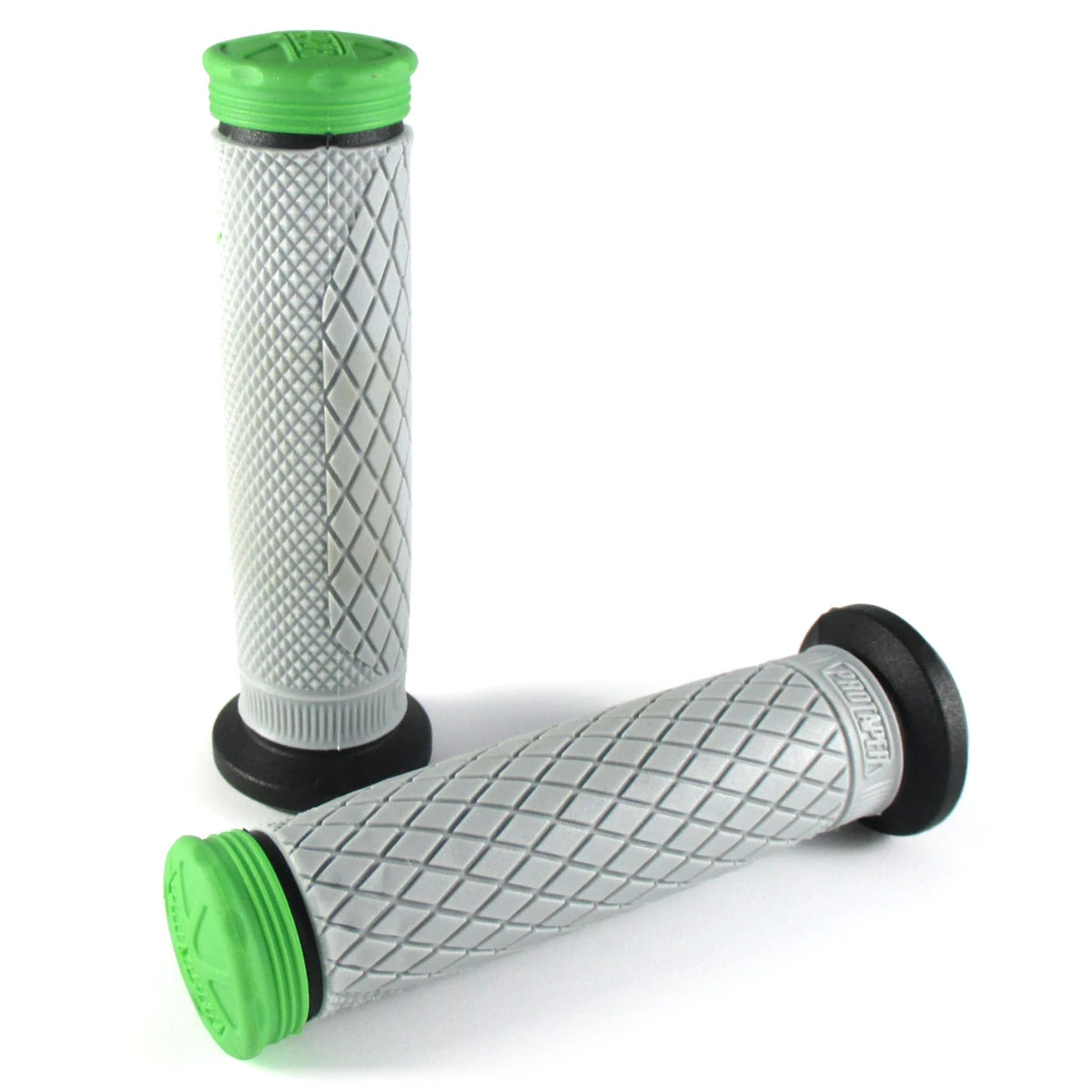 Lenkergriffe TRI DENSITY Full Diamond, Grün, für Quad & ATV Lenker