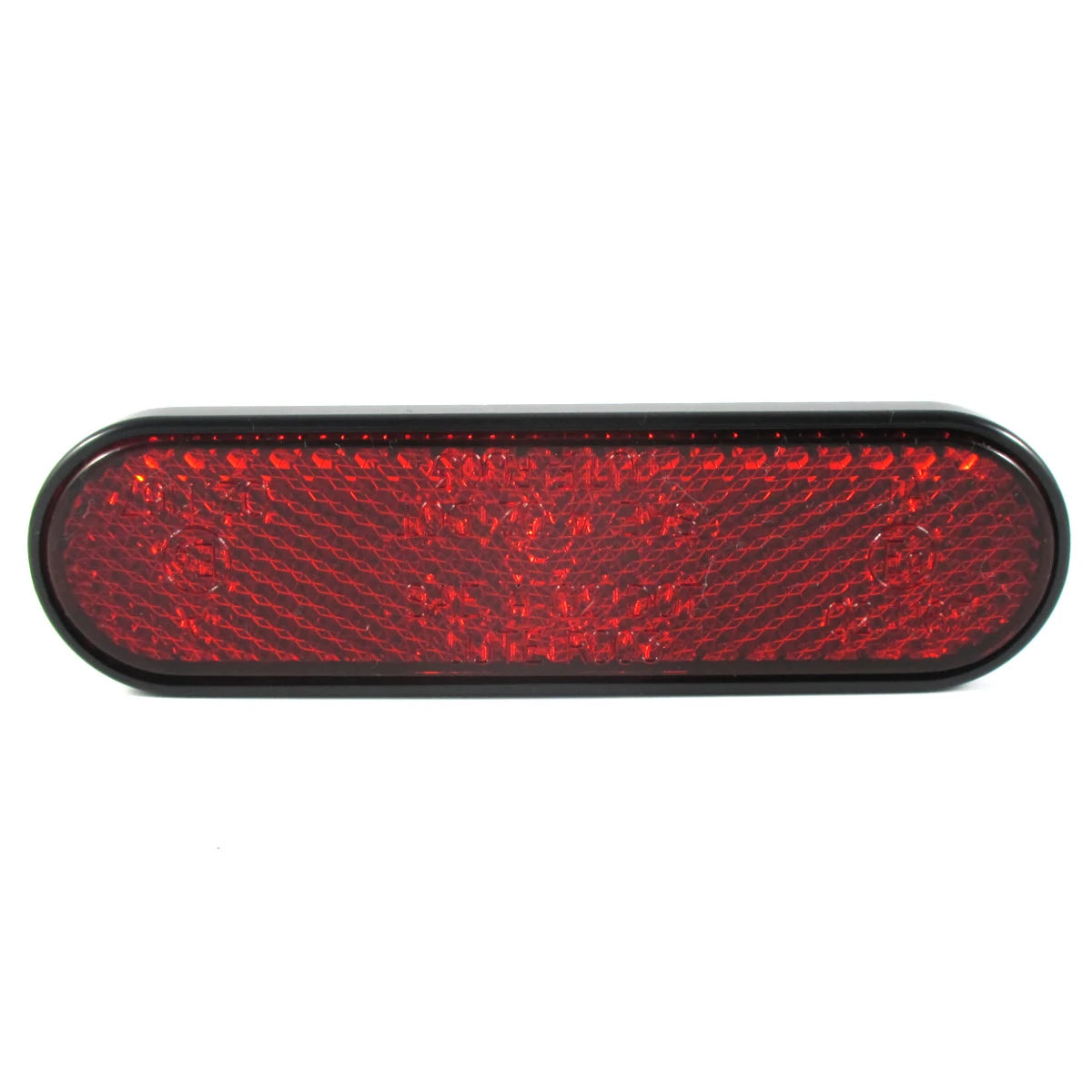 Reflektor CLASSIC rot abgerundet 100 x 28 x 8 mm Selbstklebend E-Geprüft