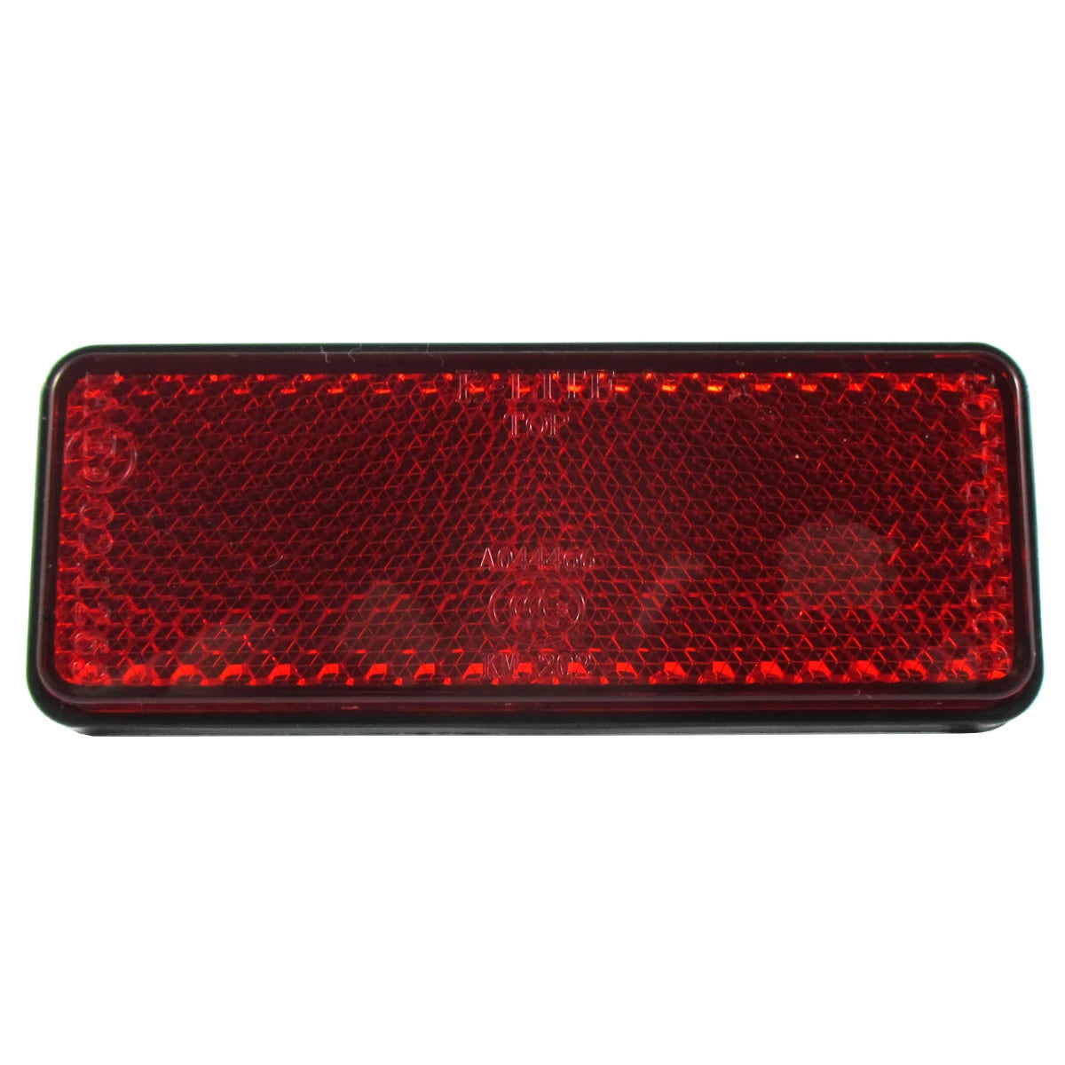 Reflektor CLASSIC Rot Rechteckig 89 x 35 x 9 mm M5 Gewinde E-Geprüft