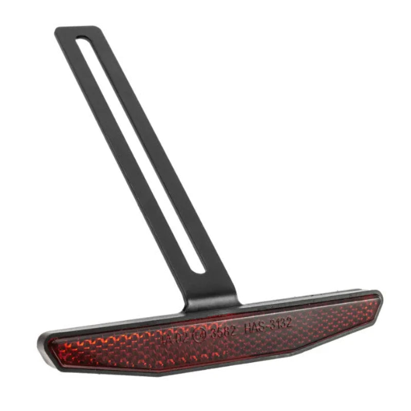 Reflektor Set Spirit Typ 3, rot, 6-eckig, 125 x 18 x 9 mm, E-Geprüft