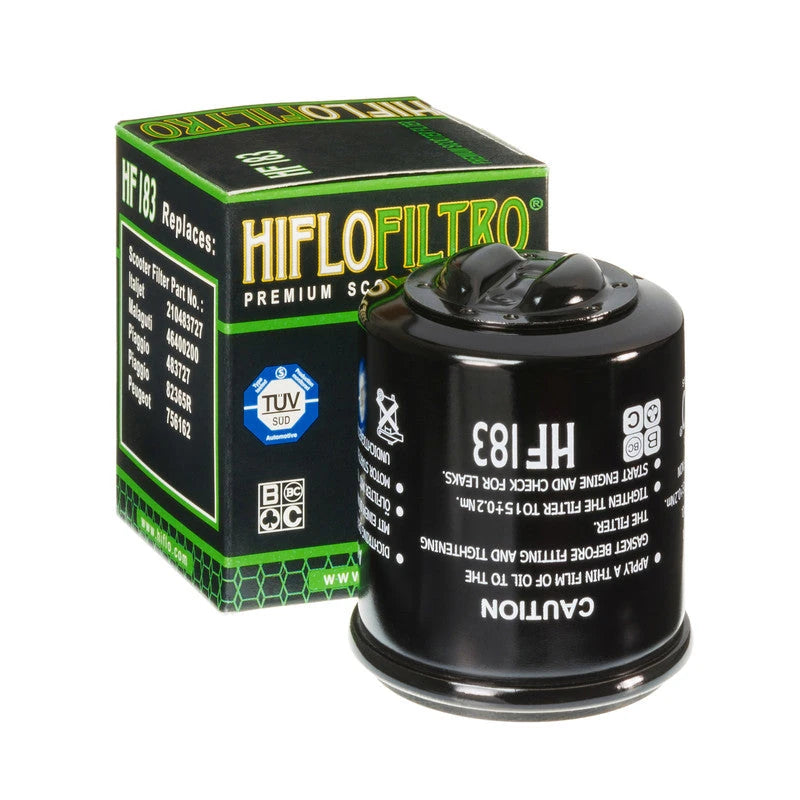 Ölfilter Hiflofiltro HF183 – Aprilia Benelli Derbi Gilera Peugeot Piaggio