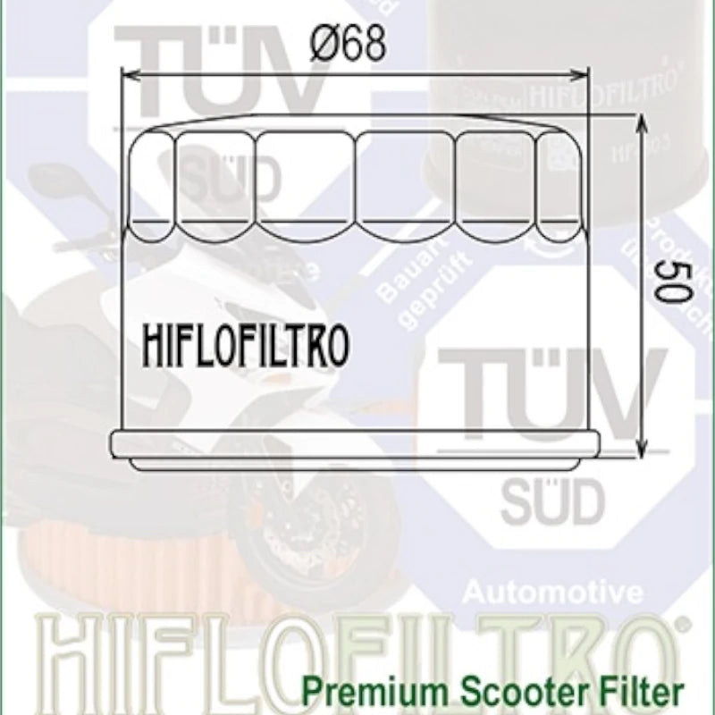 Ölfilter Hiflofiltro HF985 – Kymco Xciting MyRoad Yamaha XP500 /530 T-Max