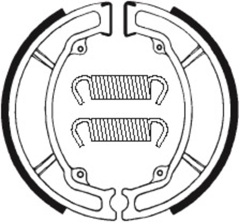 Bremsbacken TECNIUM BA034 Organisch
