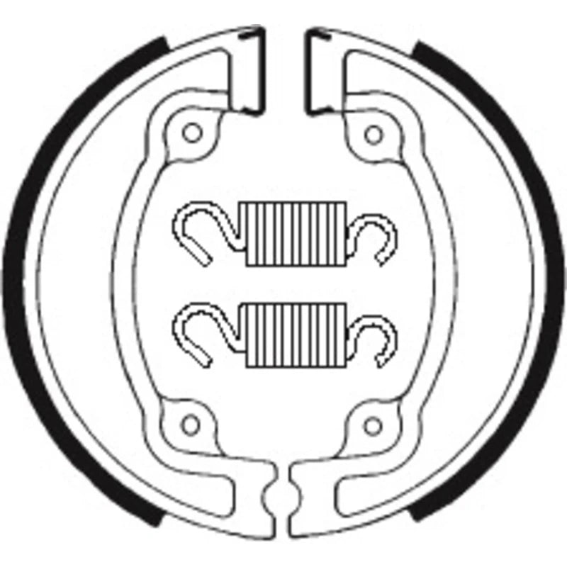 Bremsbacken TECNIUM BA041 Organisch