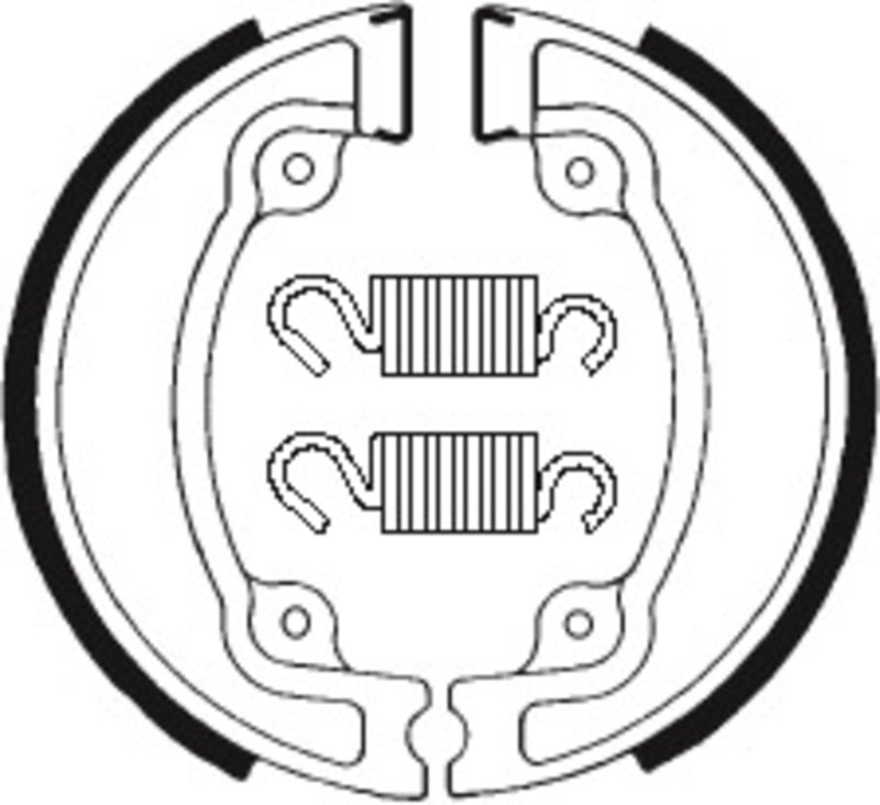 Bremsbacken TECNIUM BA041 Organisch