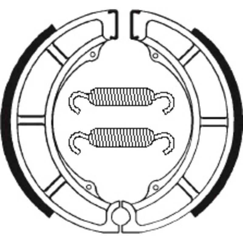 Bremsbacken TECNIUM BA052 Organisch