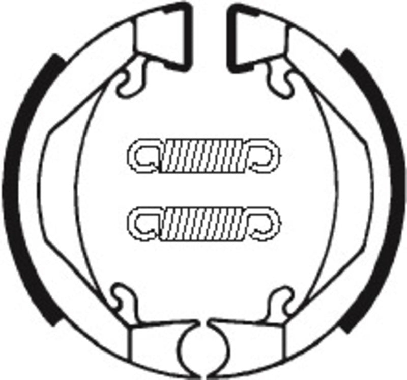 Bremsbacken TECNIUM BA074 Organisch