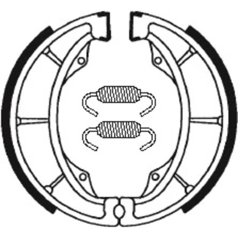 Bremsbacken TECNIUM BA183 Organisch