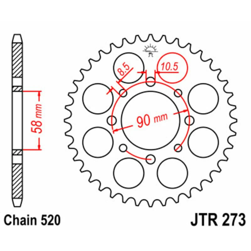 Kettenrad JTR 273