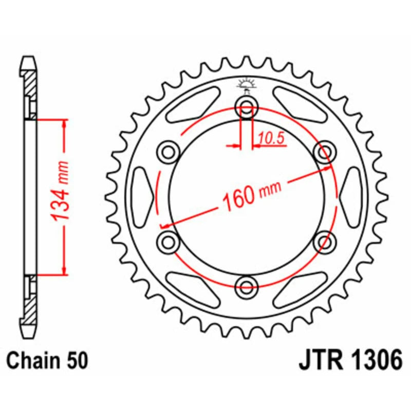 Kettenrad JTR 1306