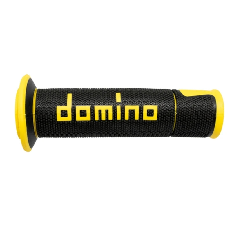 Griffgummi Domino A450 Racing, Schwarz/Gelb, Ø Innen 22/26 mm, Länge 125 mm