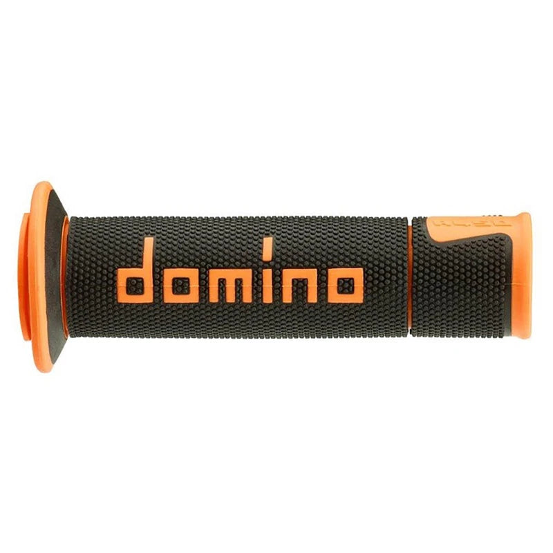 Griffgummi Domino A450 Racing, Schwarz/Orange, Ø Innen 22/26 mm, Länge 125 mm