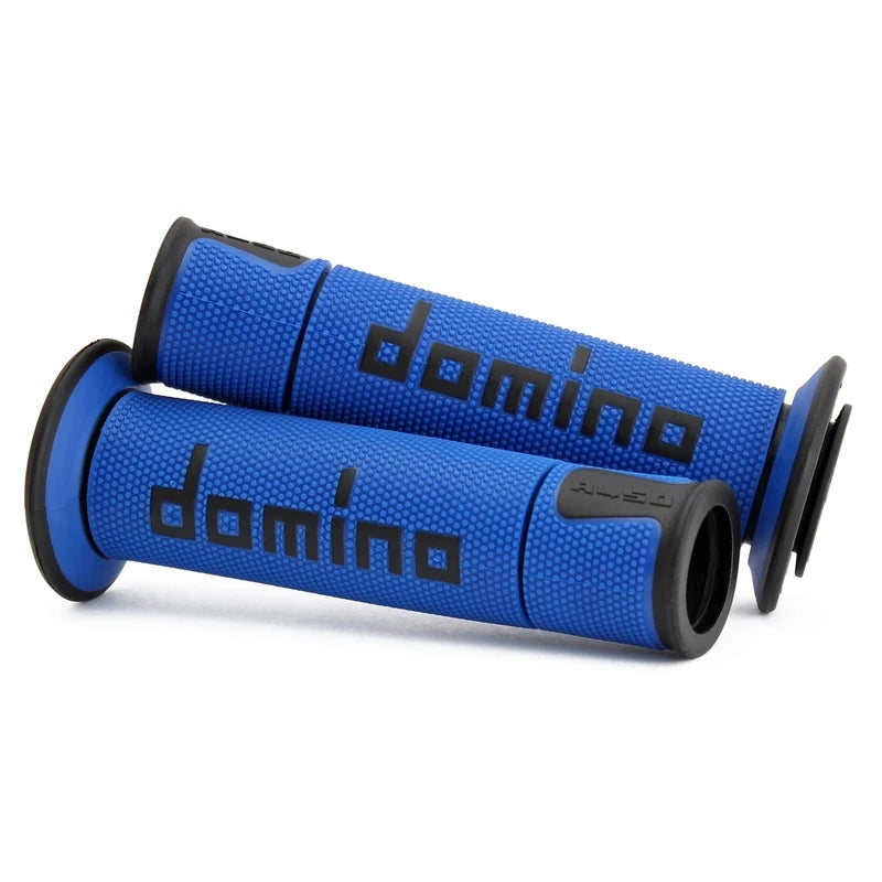 Griffgummi Domino A450 Racing, Blau/Schwarz, Ø Innen 22/26 mm, Länge 125 mm