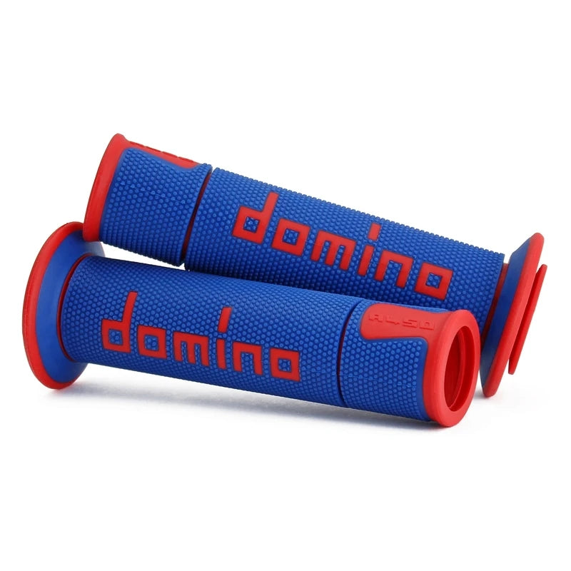 Griffgummi Domino A450 Racing, Blau/Rot, Ø Innen 22/26 mm, Länge 125 mm