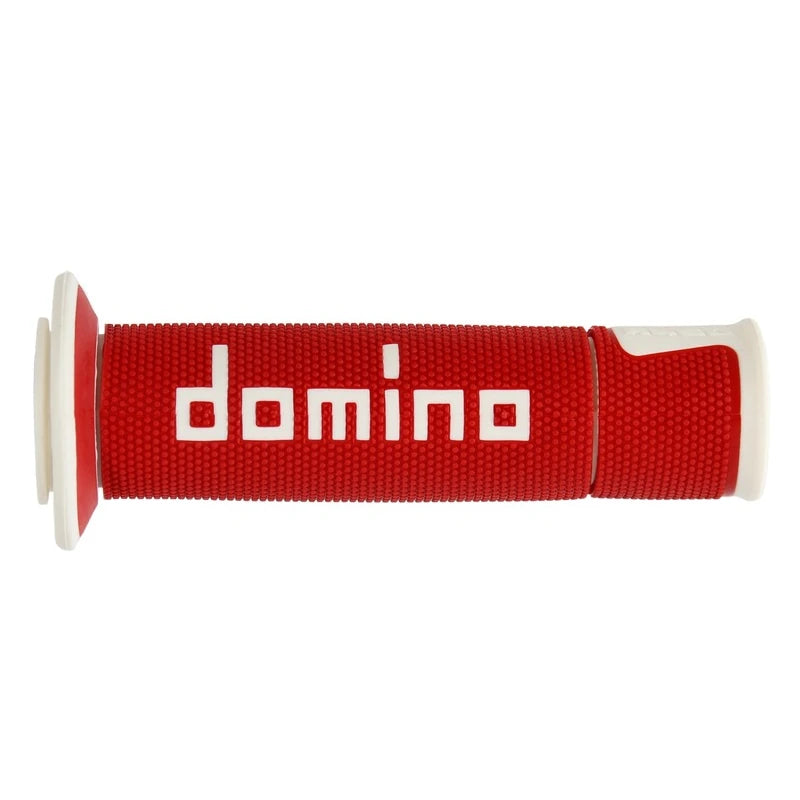 Griffgummi Domino A450 Racing, Rot/Weiß, Ø Innen 22/26 mm, Länge 125 mm