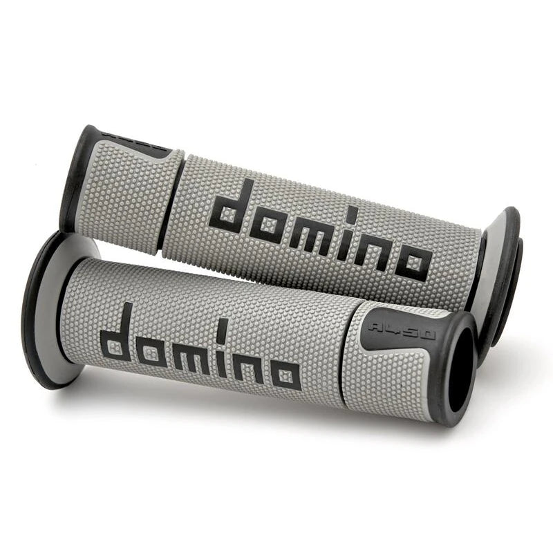 Griffgummi Domino A450 Racing, Grau/Schwarz, Ø Innen 22/26 mm, Länge 125 mm