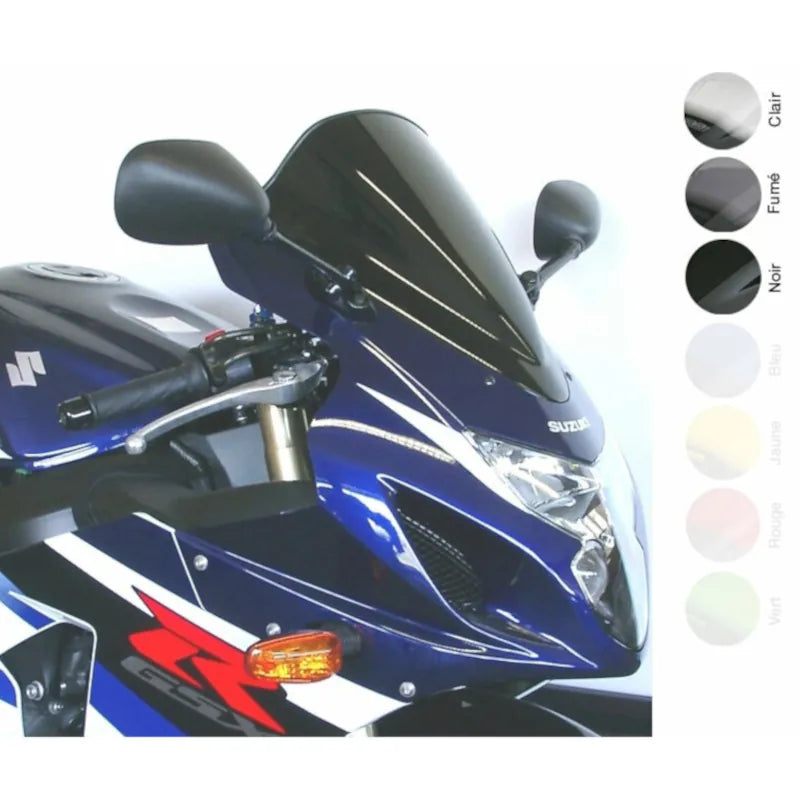 Racingscheibe MRA Rauchgrau mit ABE für Suzuki GSX-R 600 / 750 (2004-2005)