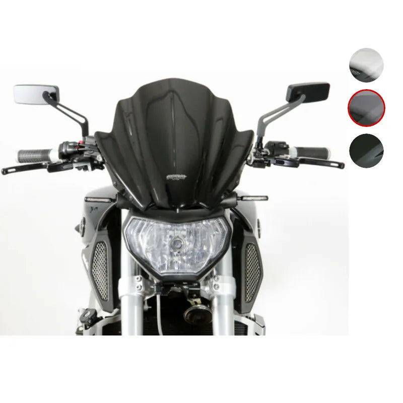 Racingscheibe MRA Rauchgrau mit ABE für Yamaha MT-09 / FZ-09 (2014-2016)