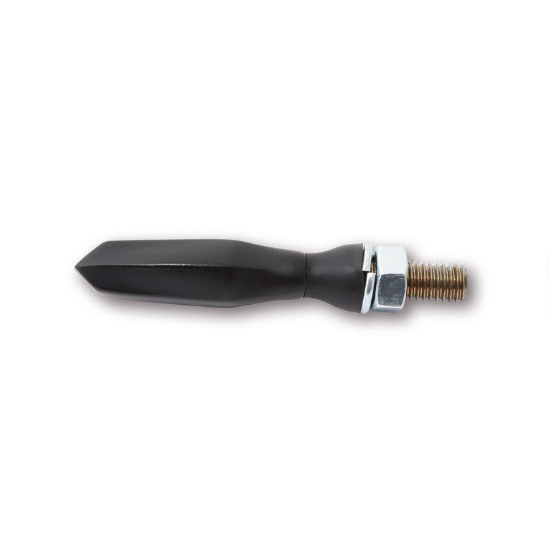 LED Blinker HIGHSIDER Pro Sonic-X1, Schwarz, Getönt, E-geprüft