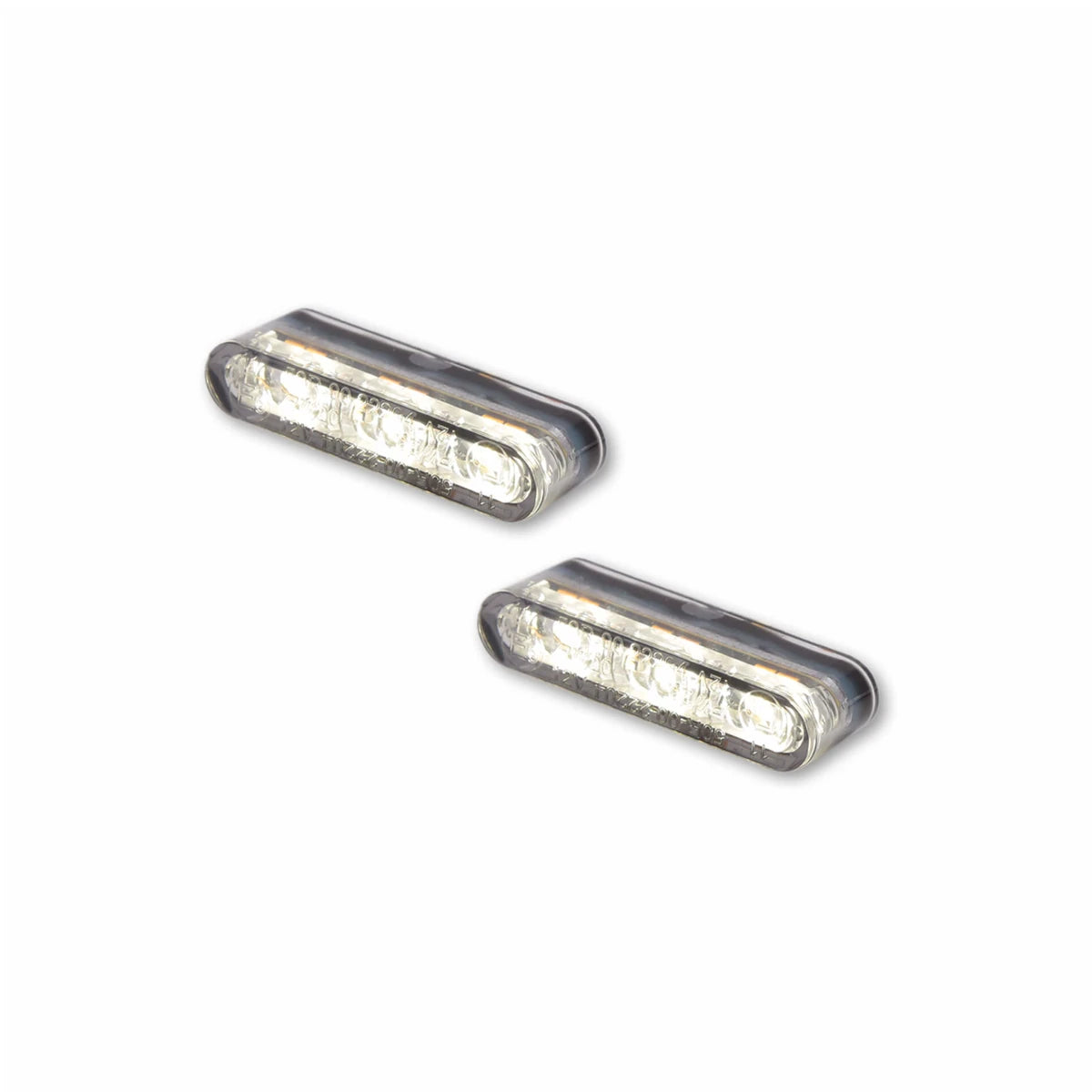 LED-Einbaublinker mit Positionslicht Highsider Star-MX1 Pro 2in1, E-geprüft