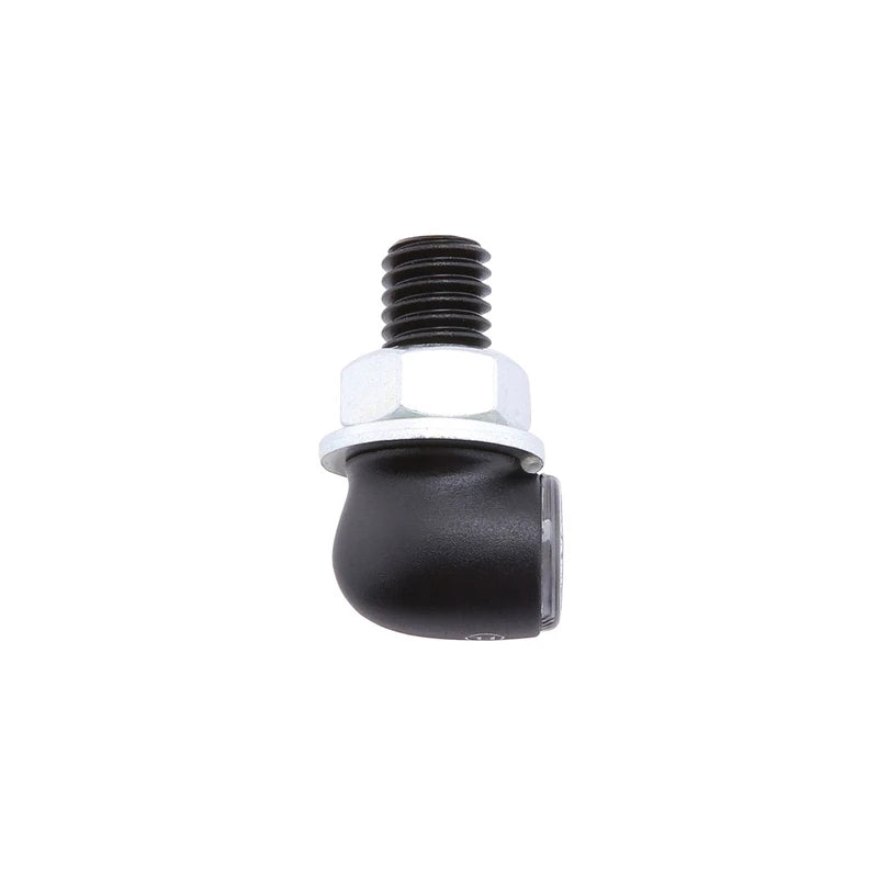 LED-Blinker mit Positionslicht Highsider Proton Two 2in1 schwarz, E-geprüft
