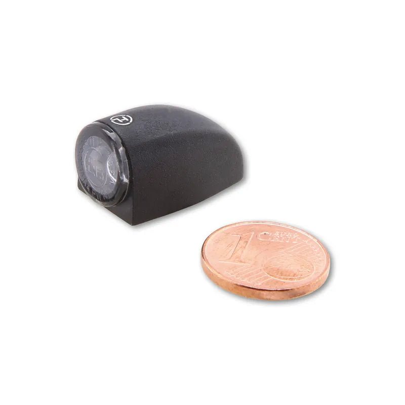 LED-Blinker Module Highsider Pro Proton Three, Schwarz, Getönt, E-geprüft