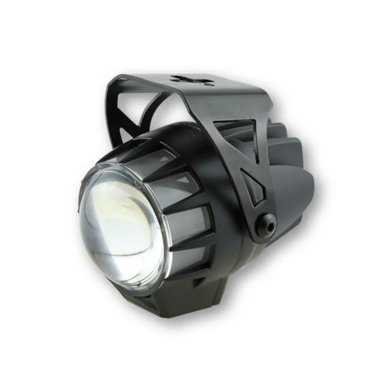 LED-Scheinwerfer 45 mm Highsider Pro Dual-Stream, Mattschwarz, E-geprüft