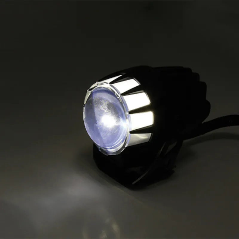 LED-Scheinwerfer 45 mm Highsider Pro Dual-Stream, Mattschwarz, E-geprüft