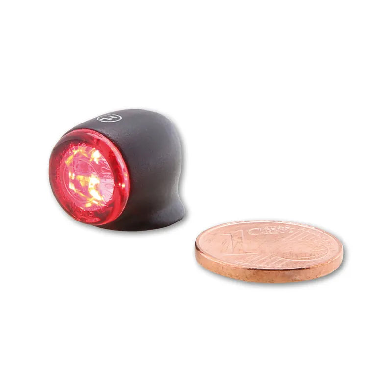 LED-Blinker Module mit Rück- & Bremslicht Highsider Pro Proton Two, Schwarz