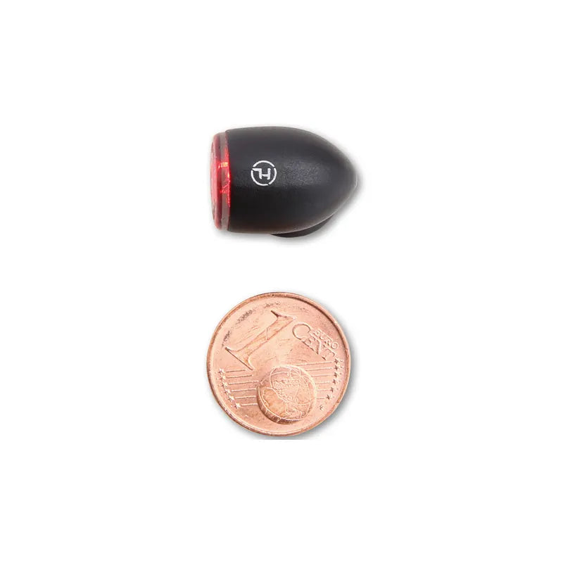 LED-Blinker Module mit Rück- & Bremslicht Highsider Pro Proton Two, Schwarz