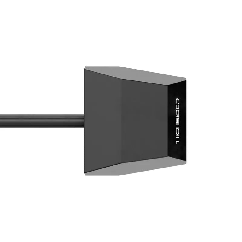 LED-Kennzeichenbeleuchtung Highsider Pro Split-S schwarz, B10xT22 mm, E-geprüft