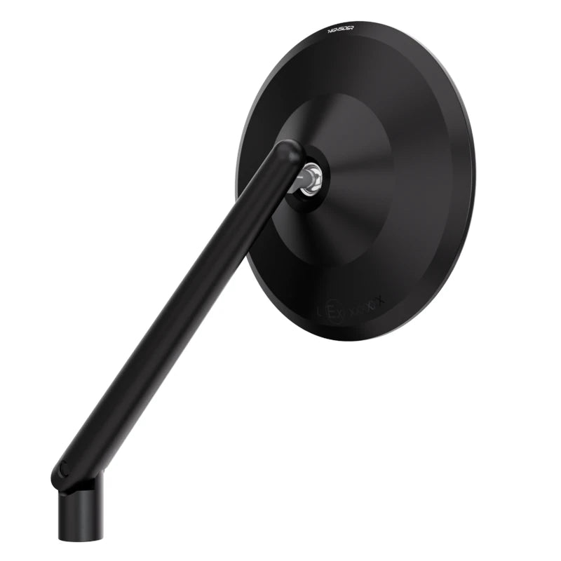Lenkerspiegel Highsider Montana-Blast schwarz, Aluminium, E-geprüft, M10x1.25