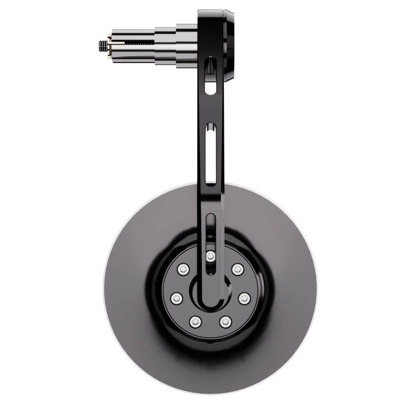Lenkerendenspiegel Highsider Pro Conero-Evo, Alu schwarz, E-geprüft, Ø 12-22 mm