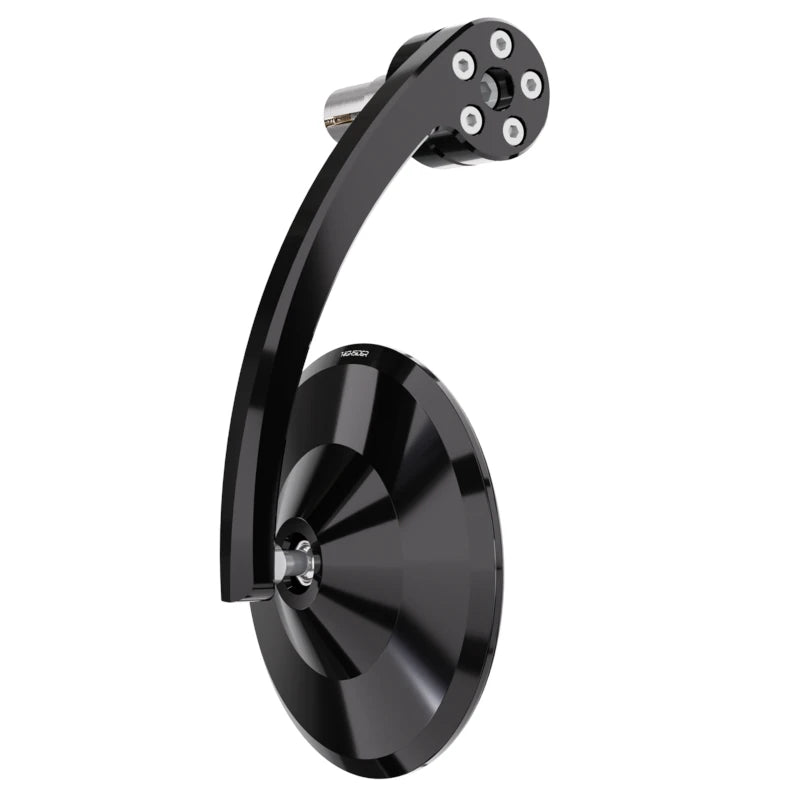 Lenkerendenspiegel Highsider Pro Montana Evo, Schwarz, E-geprüft, Ø 12-22 mm