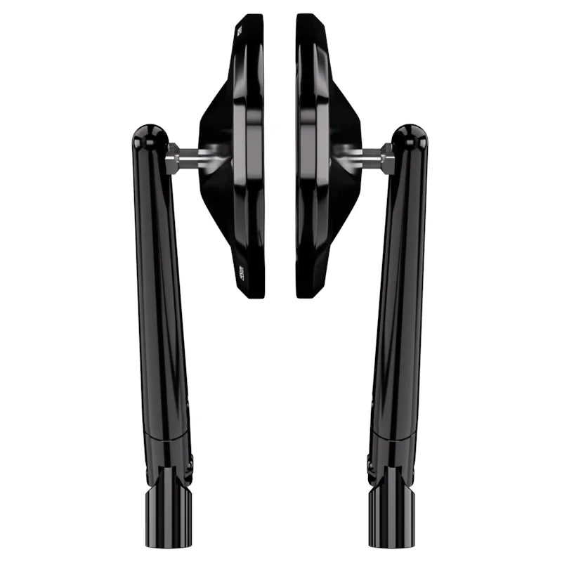 Verkleidungsspiegel Paar Highsider Pro Victory schwarz, E-geprüft, ohne Adapter