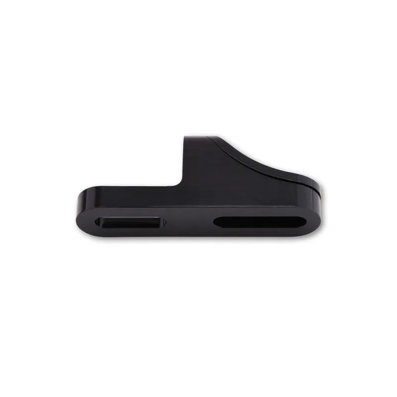 Spiegeladapter-Set für Verkleidungsspiegel Highsider Pro lang, Schwarz, 76x18 mm