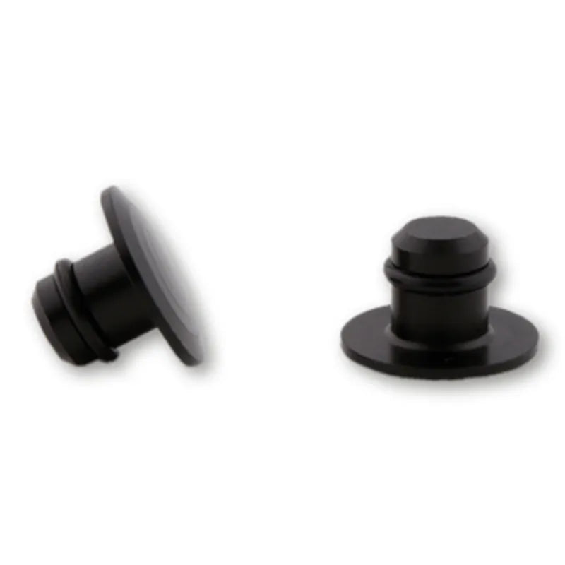Abdeckkappen Highsider Pro für M10 Spiegelgewinde, Schwarz, Aluminium