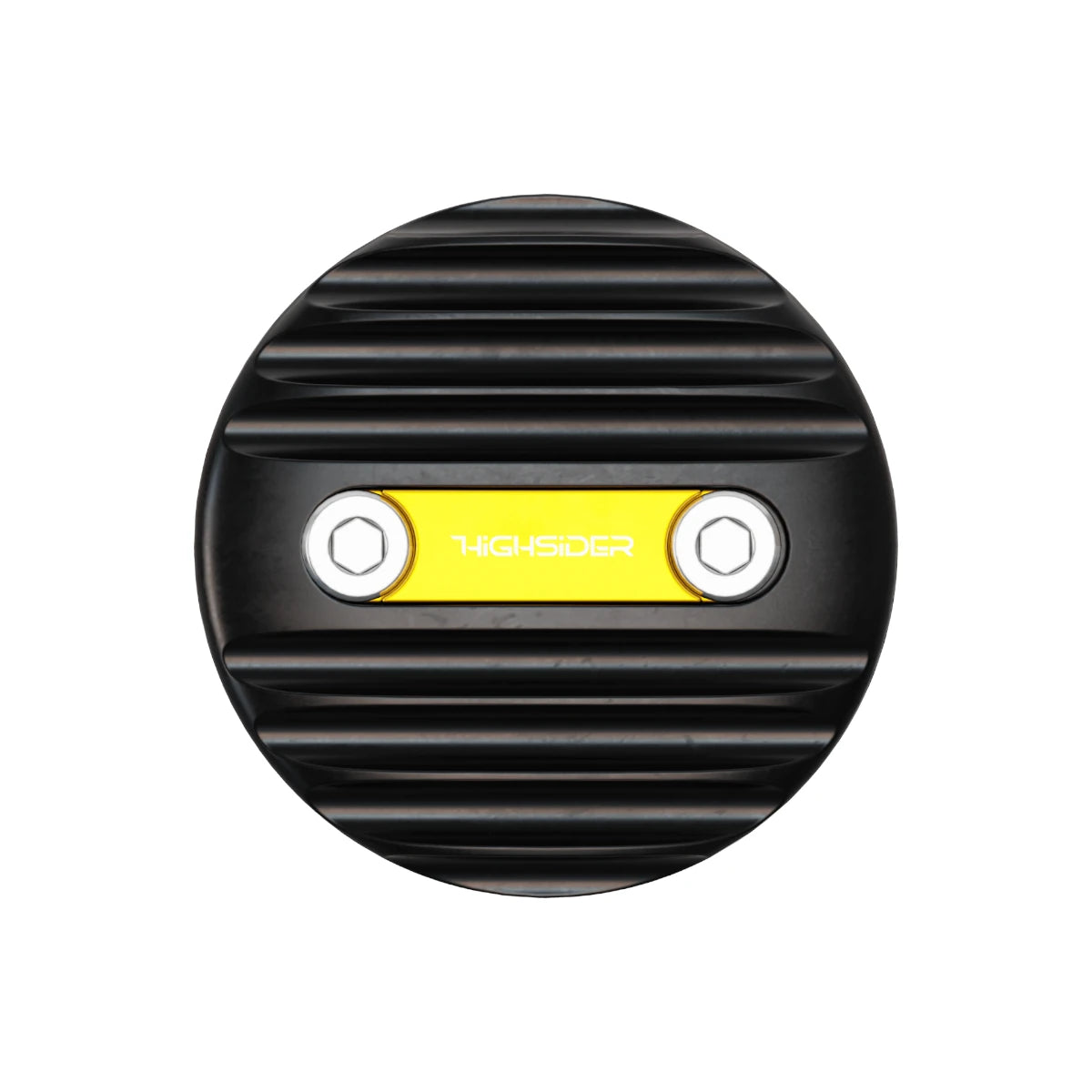Lenkerenden Highsider Pro Wave mit Spiegelaufnahme, Gold, Klemmbereich 12-22 mm