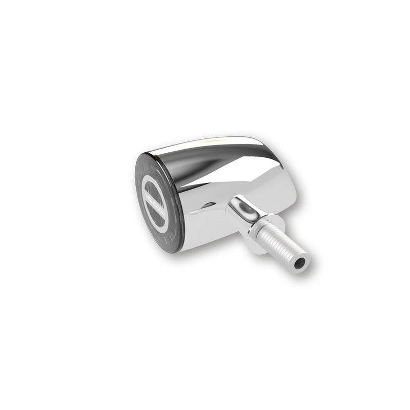 LED-Blinker Paar Highsider Rocket Classic chrom, Getönt, E-geprüft, 12V/2,7W