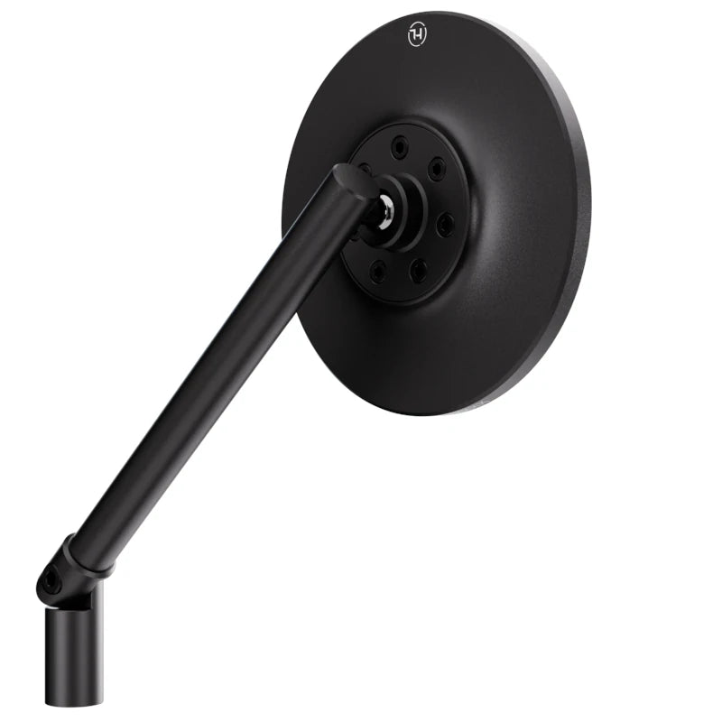 Lenkerspiegel Conero Black Edition schwarz, Aluminium, E-geprüft, M10x1.25