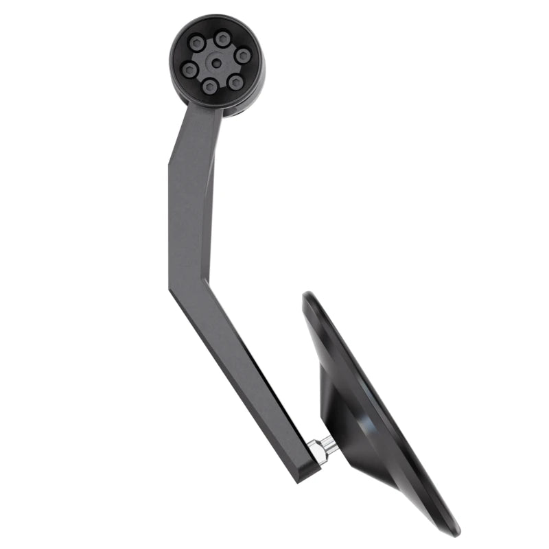 Lenkerendenspiegel mit LED Blinker Highsider Pro Montana-Rim, Schwarz, E-geprüft