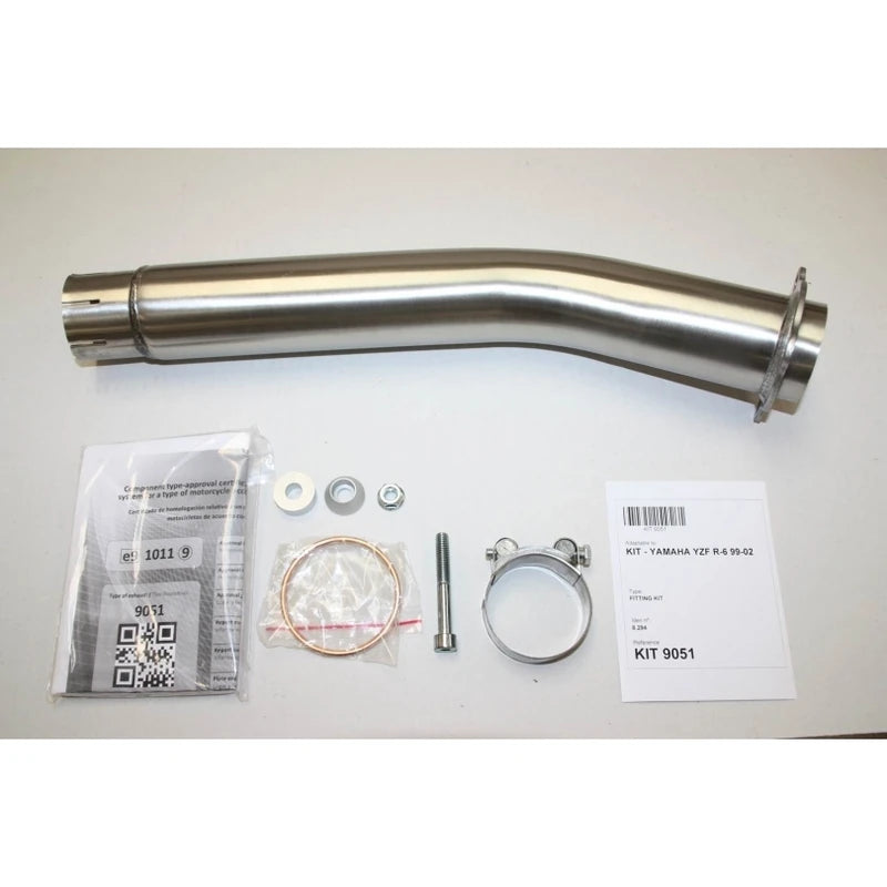 Endschalldämpfer IXIL Hexoval Xtrem für Yamaha YZF-R6 (99-02)