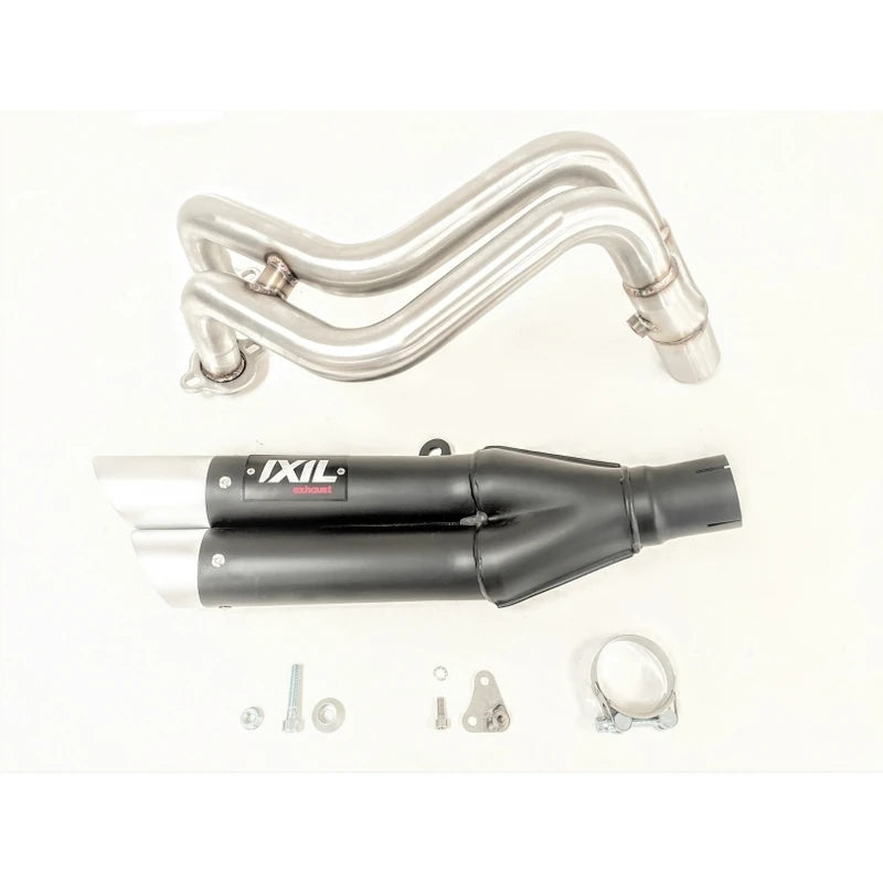 Komplettanlage IXIL Dual Hyperlow Black XL für Yamaha MT-07 XSR 700 Tracer 700