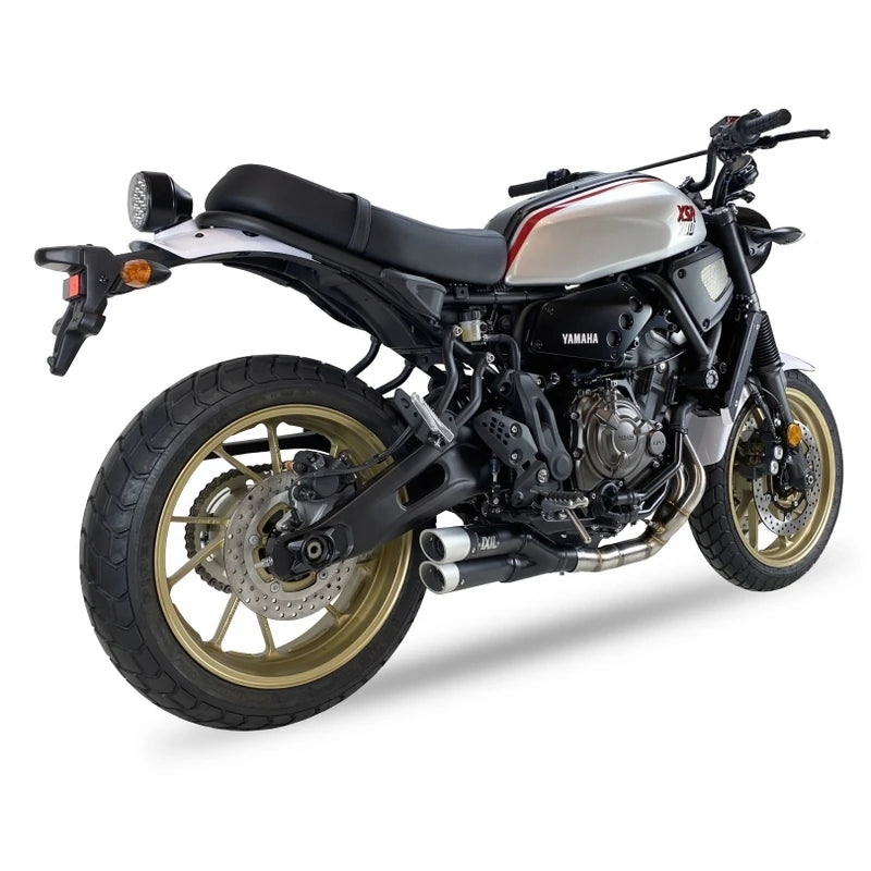 Komplettanlage IXIL Dual Hyperlow Black XL für Yamaha MT-07 XSR 700 Tracer 7