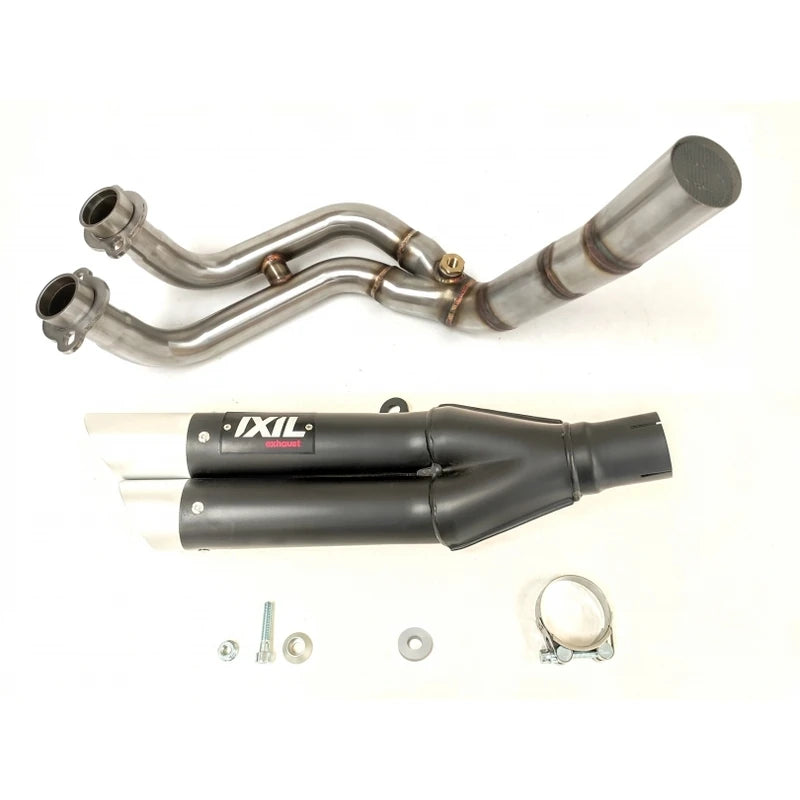 Komplettanlage IXIL Dual Hyperlow Black XL für Yamaha MT-07 XSR 700 Tracer 7